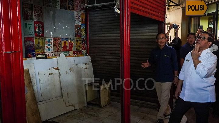 Pramono Anung Menggratiskan Sewa Kios Blok M Hub Dua Bulan
